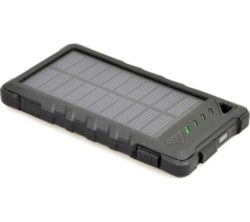 PORT DESIGNS 900114 Solar Portable Power Bank - Black